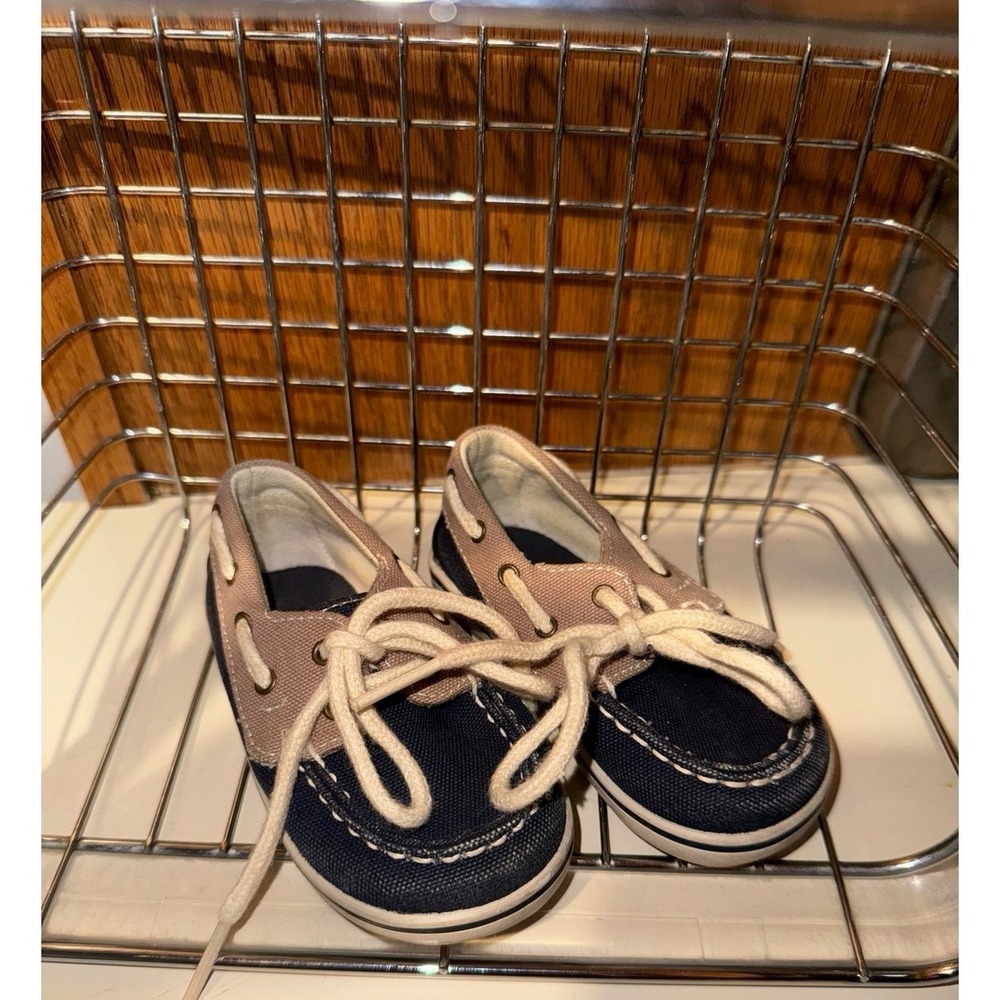 Tommy Hilfiger Baby Sperry Style Boat Shoes‎ Toddler Size 3C